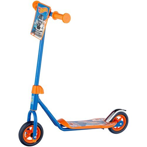 Детский 2-колесный городской самокат 1 TOY Т57569 Hot wheels, голубой