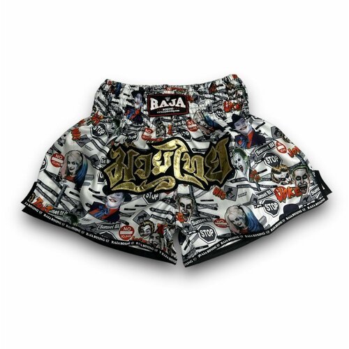 Шорты для Муай Тай Raja Joker XL/шорты для тайского бокса/боксерские шорты/шорты для бокса