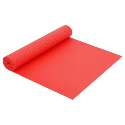 Коврик для йоги Yoga mat, 173х61х0.6 см однотонный