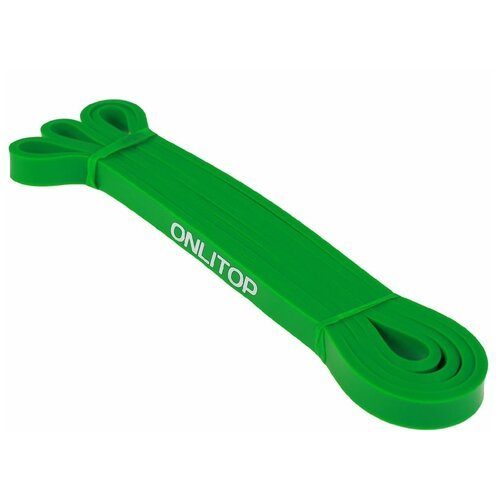 ONLITOP Эспандер ленточный, многофункциональный, 2-15 кг, 208 х 1,3 х 0,5 см, цвет зелёный