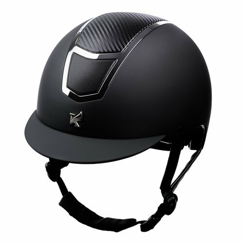 Шлем защитный для верховой езды с регулировкой SHIRES Karben 'Sienna', обхват 59-61 см, черный
