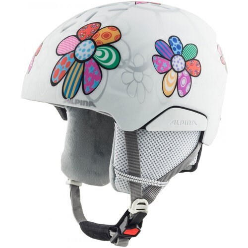 Шлем защитный ALPINA, 2022-23 Pizi, 51-55, patchwork-flower matt