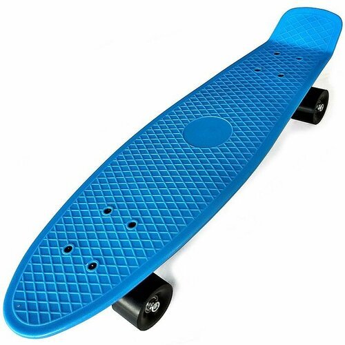 Пенни борд (скейт) SPORTEX SK30X (27' 68x19,5 см) (синий)