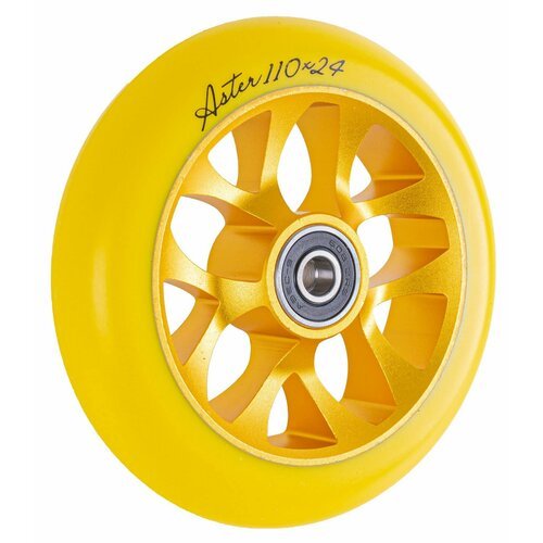 Колесо для самоката X-Treme 110*24мм, Aster, yellow