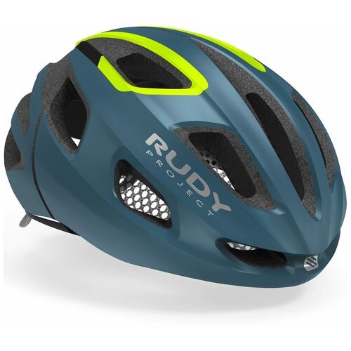 Шлем Rudy Project STRYM PACIFIC BLUE - YELLOW Fluo Matte, велошлем, размер S/M
