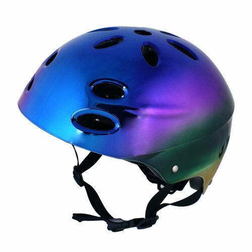 Шлем для мальчиков перламутровый, размер 54–58, ABS-пластик, регулировка размера, защита головы