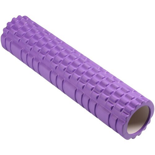 Массажный ролик для йоги Indigo IN187 фиолетовый