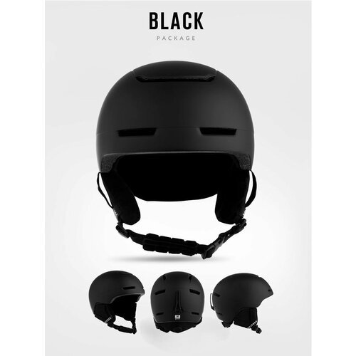 Шлем горнолыжный SKIFREE - S2 Black L