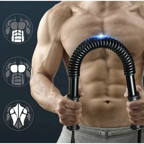 Эспандер для фитнеса Mr. Fox 20кг Power Twister пружинный грудной плечевой для тренировок