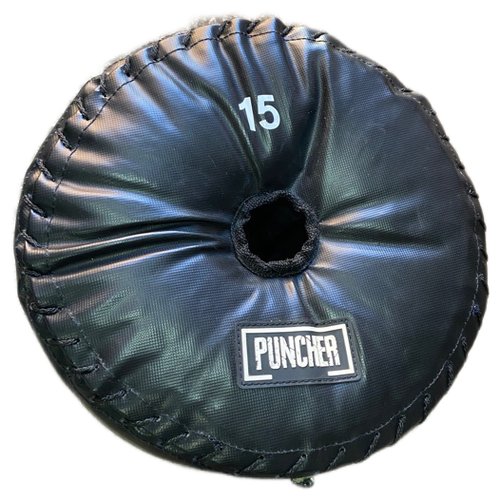 Блин-утяжелитель D 32 см, D отверстия 6 см, 15 кг (тент) - Puncher
