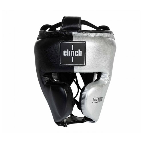 Шлем боксерский Clinch Punch 2.0 Black/Silver (XL)