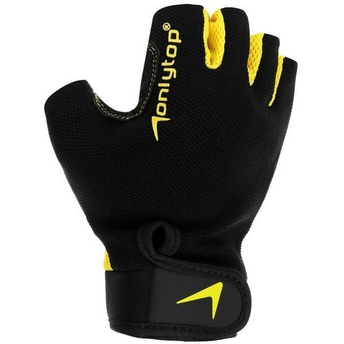 Спортивные перчатки ONLYTOP модель 9065, р. M (комплект из 2 шт)