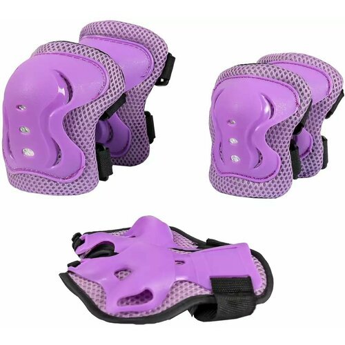 Роликовая защита размер S (purple-pink)