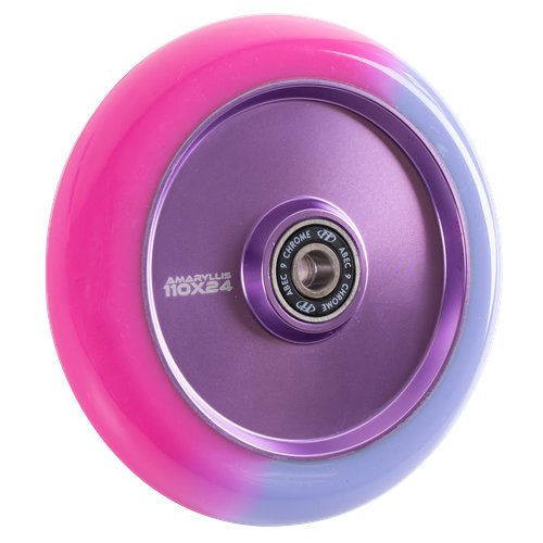 Колесо для трюкового самоката TechTeam X-Treme 110*24мм, Amarillis, purple-pink