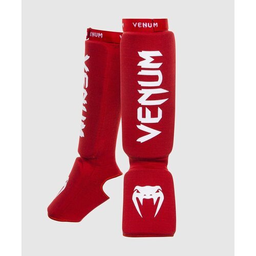 Щитки Защита голени стопы Venum Kontact - Venum RED (XL)