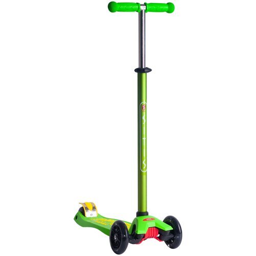 Детский городской самокат 3-колесный Sitis Micmax Smart (2020) , зеленый