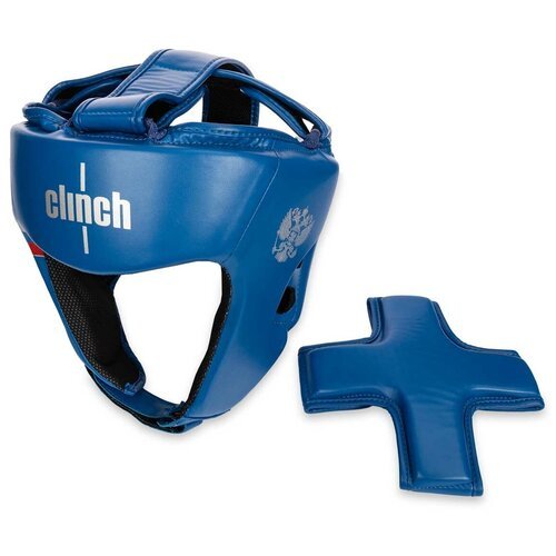 Шлем боксерский CLINCH OLIMP DUAL S синий