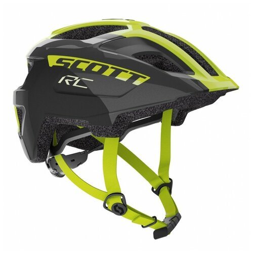Шлем велосипедный подростковый Scott Spunto Junior (CE), черно-желтый 2020, 275232-6530 (Размер: onesize)