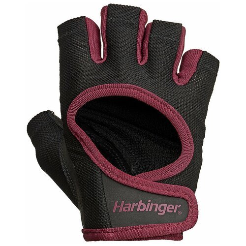 Фитнес перчатки Harbinger Power, женские, бордовые, размер M