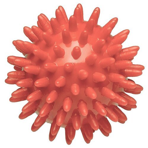 Мяч массажный, арт. L0106, диам. 6 см, поливинилхлорид, оранжевый