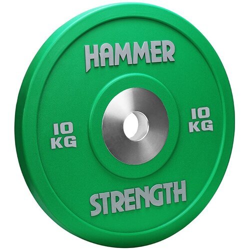 Диск уретановый бампированный Hammer Strength 10 кг