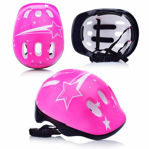 Защитный шлем розовый