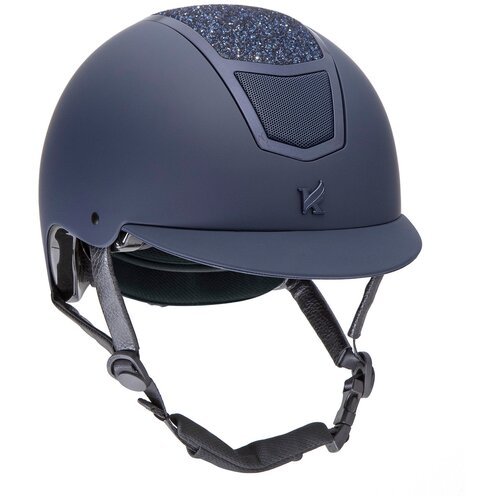 Шлем для верховой езды с регулировкой SHIRES Karben 'Valentina', обхват головы 59-61 см, синий (Великобритания)