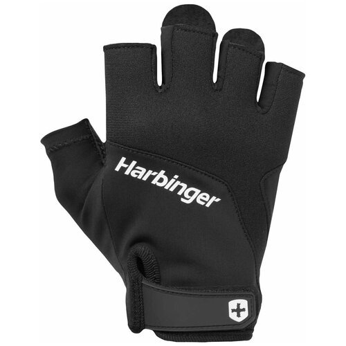 Фитнес перчатки Harbinger Training Grip 2.0, унисекс, черные, L