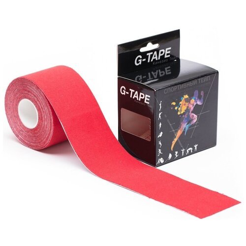 Тейп кинезиологический G-tape Red