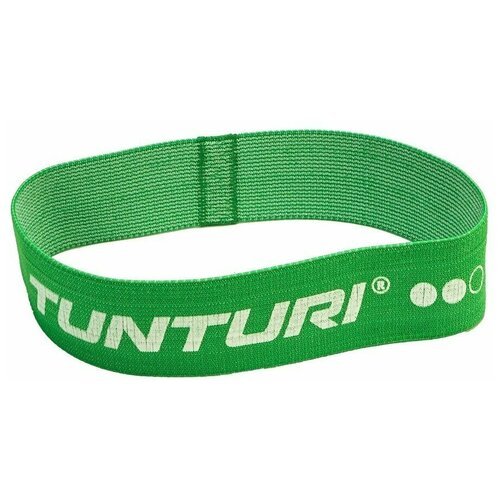 Текстильная лента-амортизатор Tunturi, среднее сопротивление, зеленая