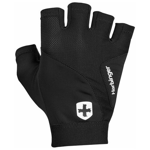 Фитнес перчатки Harbinger Flexfit 2.0, мужские, черные, S