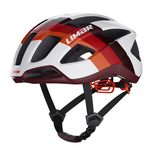 Велошлем Limar Air Stratos Helmets 2023 (CAIRSTRCE), цвет Светло-серый/Оранжевый, размер шлема L (57-61 см)