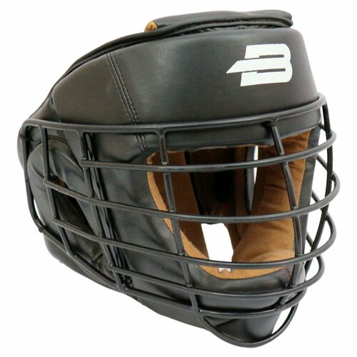Шлем с металлической решеткой BoyBo Flexy BP2005 Черный L