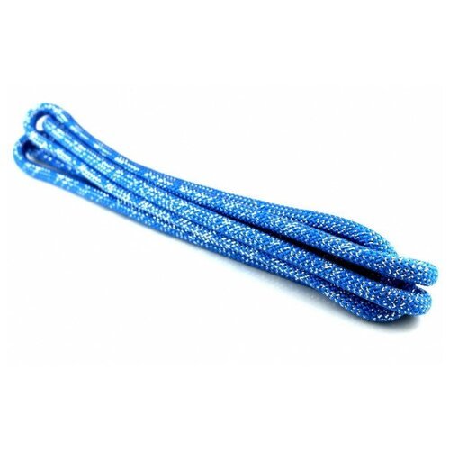 Синяя скакалка с блестками PRO для художественной гимнастики 3 м SP207-406