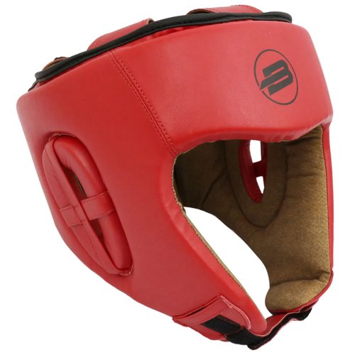Шлем боксёрский открытый BoyBo Red, XL