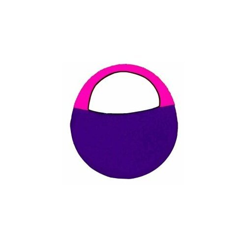 Чехол для обруча полукольцо, диам.900, цвет фуксия-фиолетовый (арт 3900)