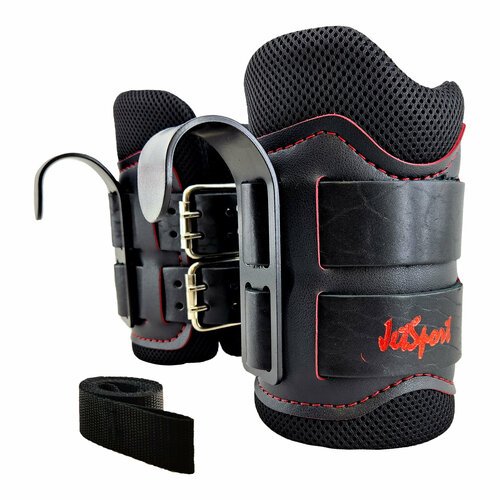 Гравитационные инверсионные ботинки кожаные JetSport F103Soft черные