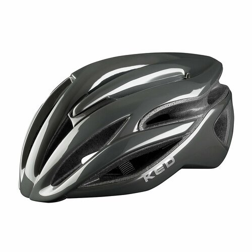 Шлем велосипедный взрослый мужской, женский, шоссейный, защитный велошлем KED Rayzon Process Black черный, для самоката, роликов и скейтборда, размер M (55-59 см)