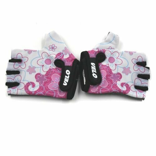 Велоперчатки для девочек, розовый/51188006P, 5XS