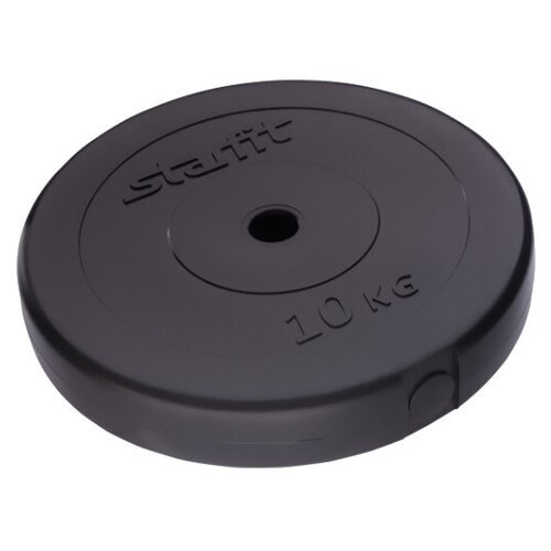 Диск Starfit BB-203 10 кг 1 шт. черный