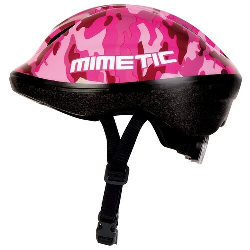 Шлем детский BELLELLI розовый камуфляж, размер M