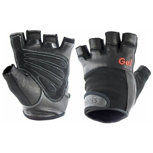 Перчатки для фитнеса Torres, черный, размер L