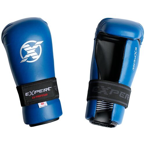 Защита кисти (перчатки) тхэквондо (ИТФ, ГТФ) FIGHT EXPERT синие XS