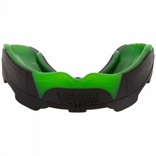 Боксерская капа взрослая, спортивная, защитная для зубов Venum Predator - Black/Green