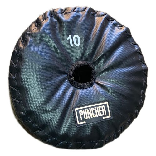 Блин-утяжелитель D 32 см, D отверстия 6 см, 10 кг (тент) - Puncher