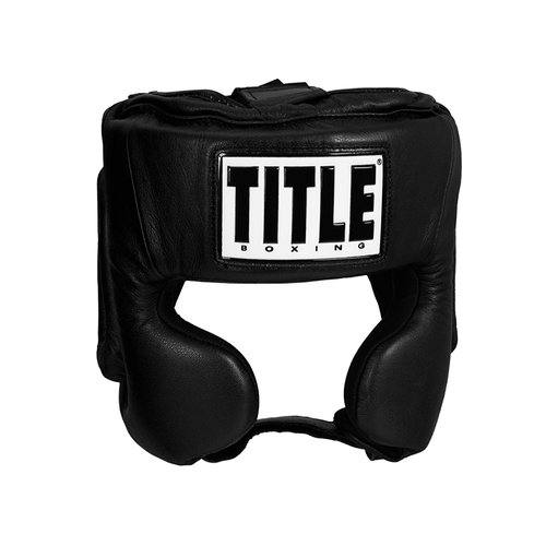 Боксерский шлем TITLE Boxing USA Boxing Masters Competition Black (M)