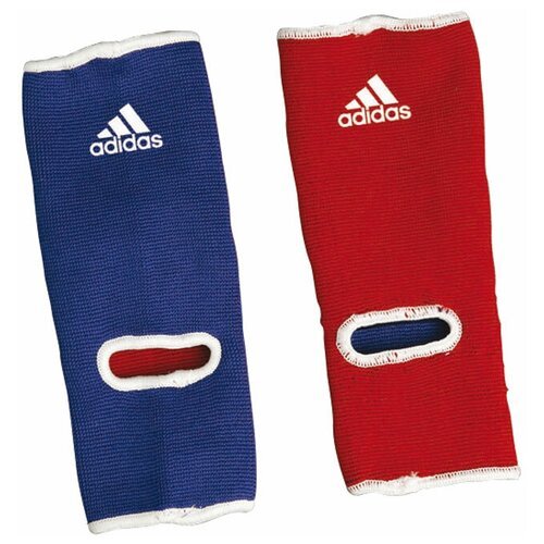 AdiCHT01 Защита голеностопа двухсторонняя Reversible Ankle Pad сине-красная (безразмерная) - Adidas