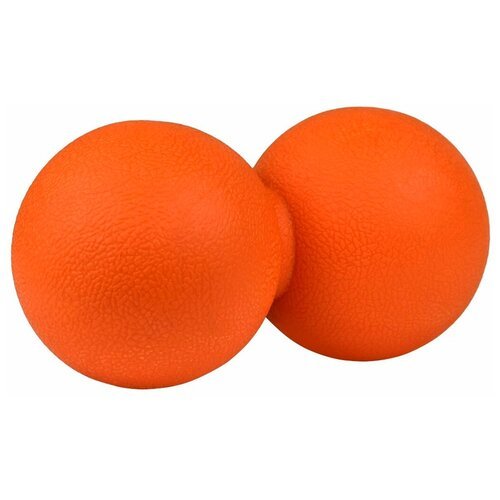 Мяч для йоги двойной CLIFF 6*12см, оранжевый