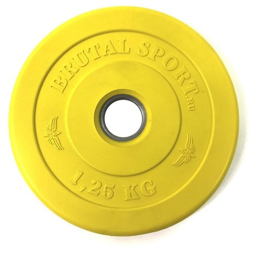 Диск 26 мм. 1.25 кг. BrutalSport (Желтый)