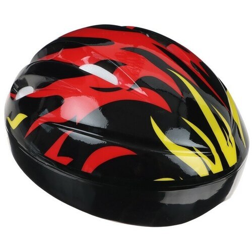 ONLYTOP Шлем защитный детский ONLYTOP OT-H6, обхват 52-54 см, цвет чёрный